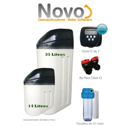 Descalcificador NOVO Clack bajo consumo 14/35 Litros