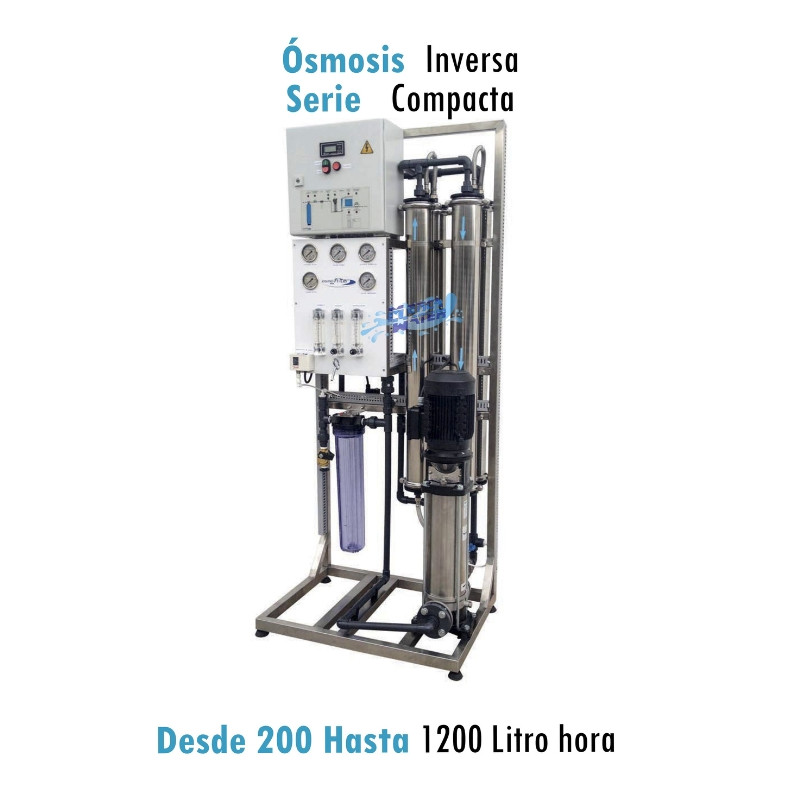 Osmosis Inversa Industrial 1200 litros/hora