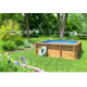 Piscina Infantil de madera maciza Pistoche