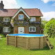 Piscina de madera maciza Tropic