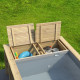 Piscina de madera maciza Pool'n Box