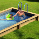 Piscina de madera maciza Pool'n Box