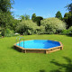 Piscina de madera maciza Weva OCTO