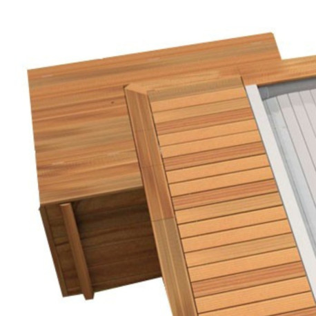 Caseta de madera para piscina Urban Pool