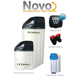 Descalcificador NOVO Clack BAJO CONSUMO 14 Litros