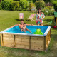 Piscina Infantil de madera maciza Pistoche