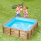 Piscina Infantil de madera maciza Pistoche