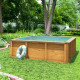 Piscina Infantil de madera maciza Pistoche