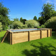 Piscina de madera maciza Pool'n Box
