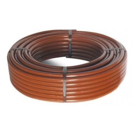 Tubería Marrón ø16 con Gotero Integrado TURBULENTO a 33 cm